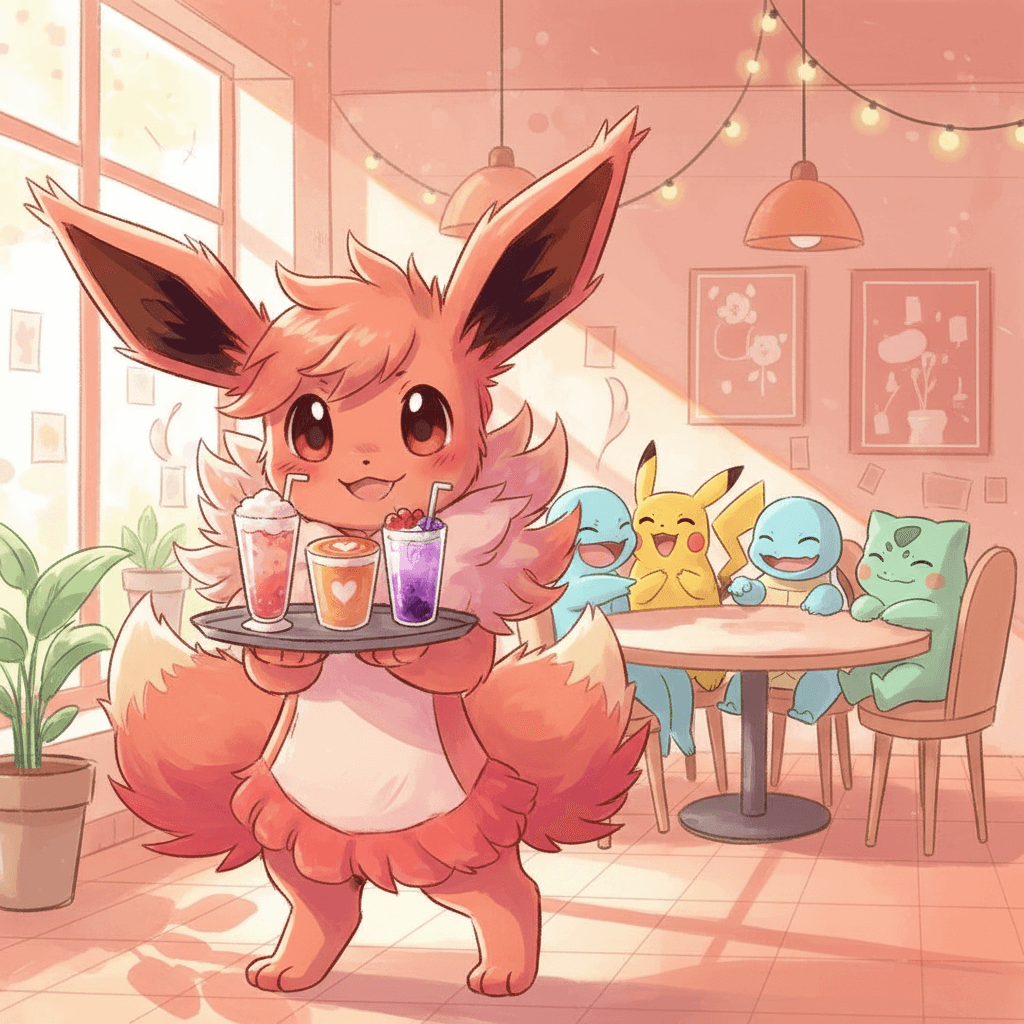 이브이처럼 모두와 잘 어울리는 중재자